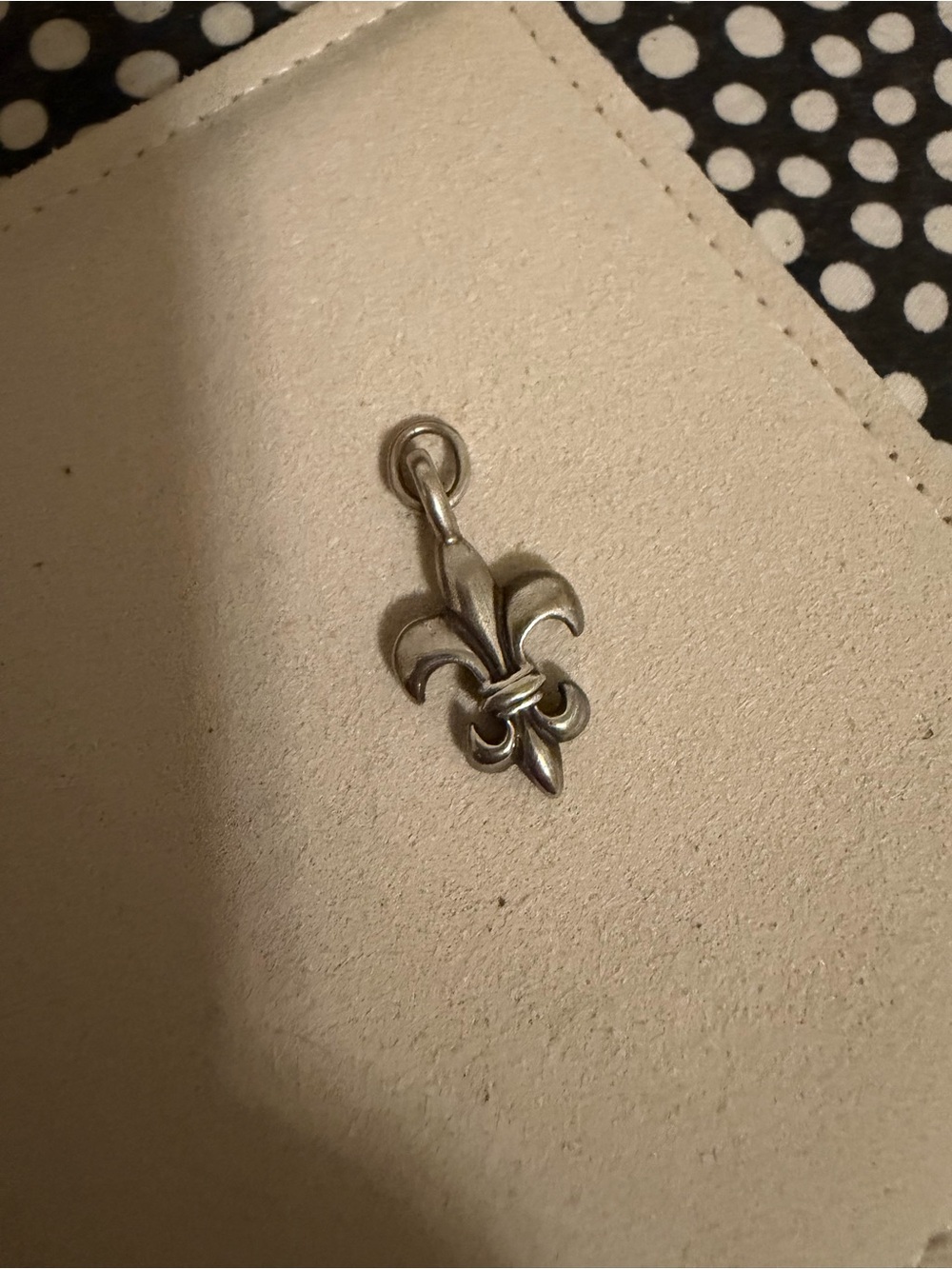 Mignon Faget Sterling Silver Fleur-de-Lis Pendant - Silver